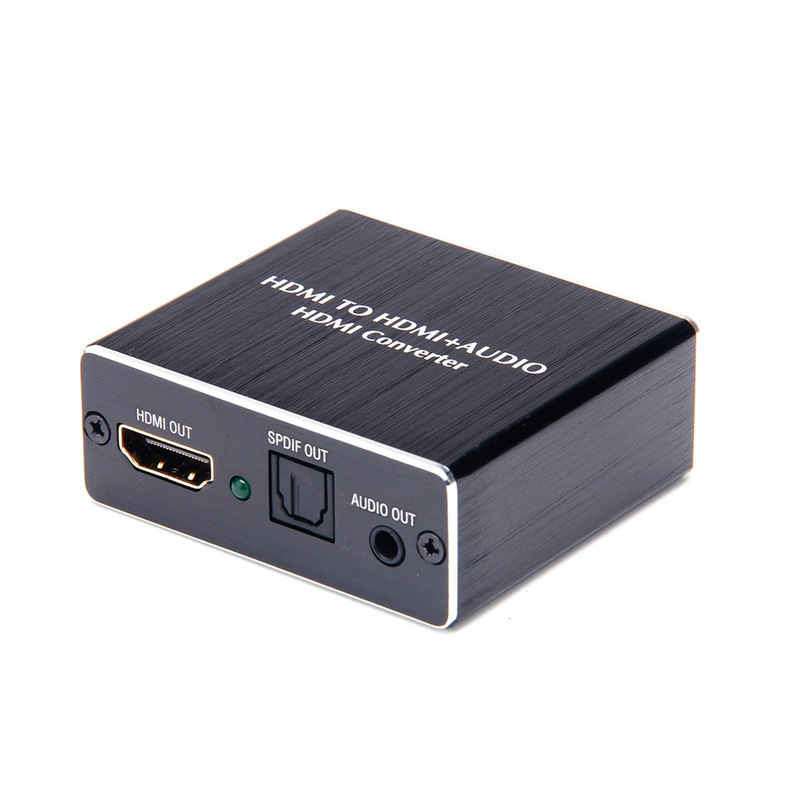 4K HD HDMI converter HDMI audio separator HDMI optical fiber Audio Decoder Factory Direct Sales