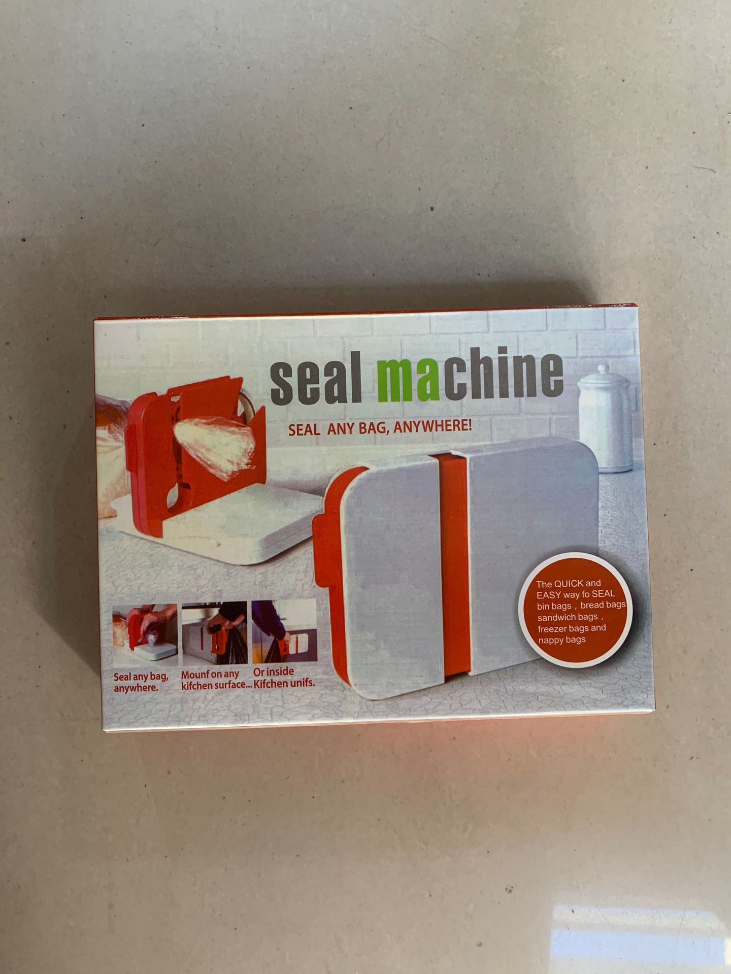 Factory direct explosion Sealabag convenient new Kitchen sealing machine household small convenient can be fixed