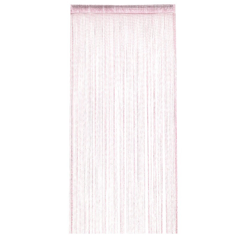 Monochrome flat silver straight line curtain finished 1M * 2M hanging curtain with silver curtain foreign trade products