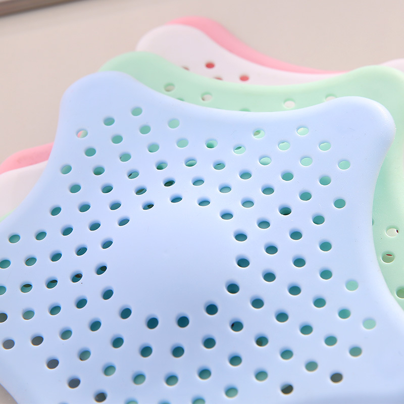 Creative Japanese-style kitchen candy-colored pool plastic sink filter sink toilet hair filter floor drain