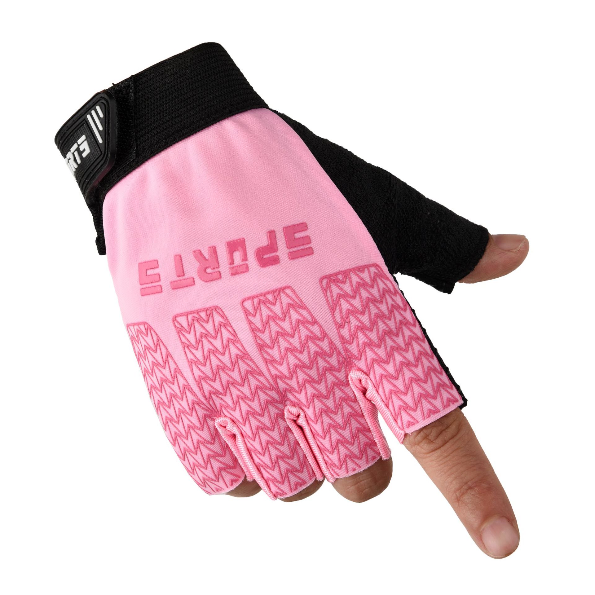 Children's half finger gloves riding sun protection driving summer fitness non-slip cycling motorcycle thin bicycle gloves