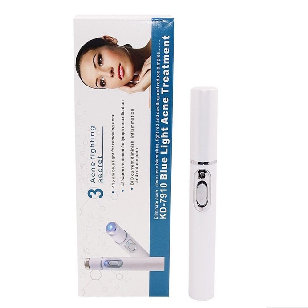 Factory KD-7910 Blue Light Acne Pen Eye Massager Eye Bags Black Circles Eye Massager Eye Beauty Apparatus