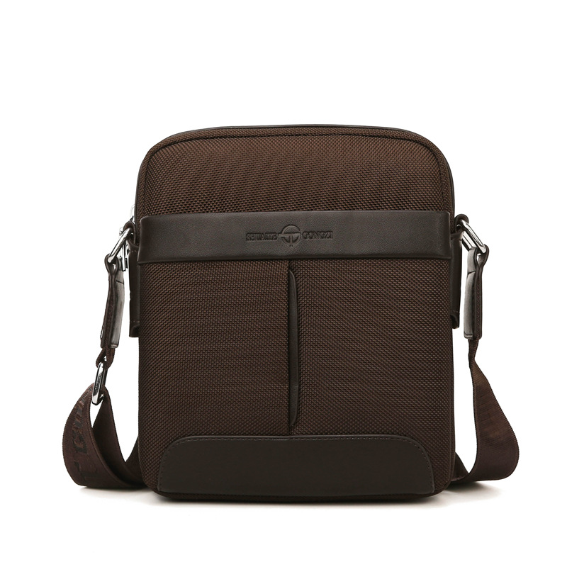 Men's Bag Shoulder Crossbody Bag Trendy Bag Korean Style Casual Sports Bag Business Mini Small Bag Vertical Change Mobile Phone Bag