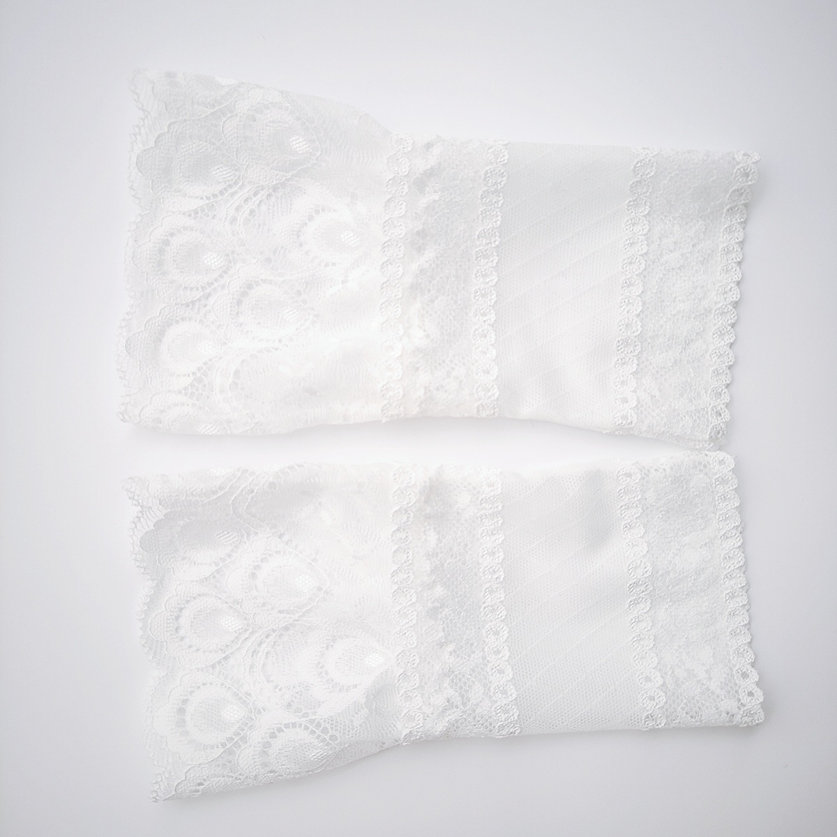 Lace Fake Sleeves Women's All-match Lace Hollow Cuff Autumn and Winter Decorative Sweater Sweater Jacket Fake Sleeves