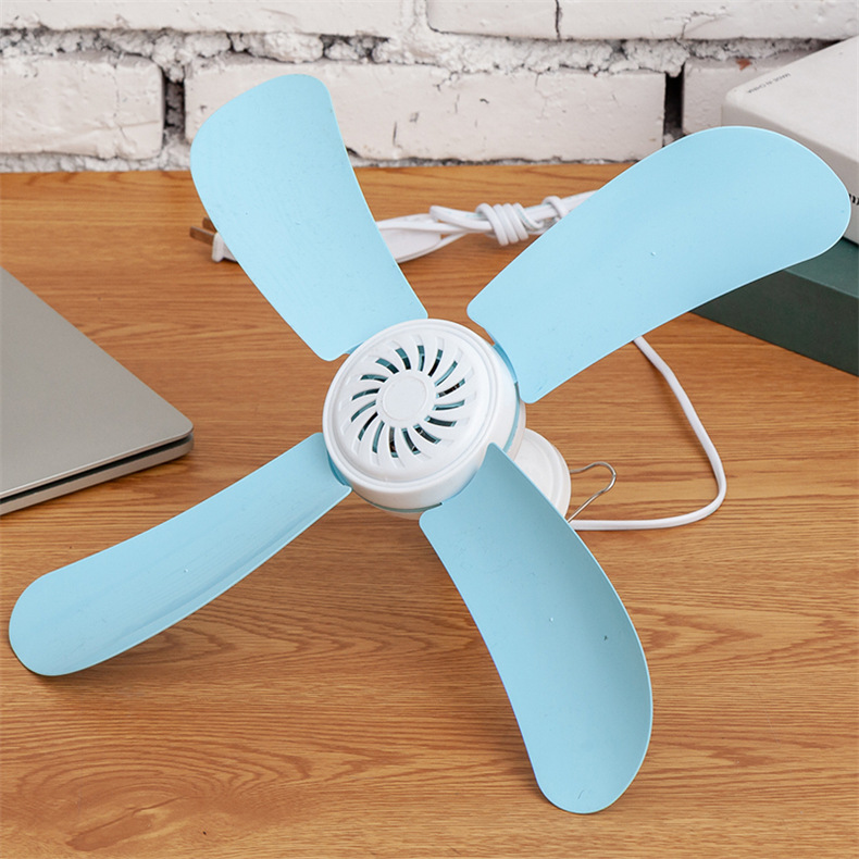 Taobao a generation of small fan student dormitory bedside small ceiling fan mosquito net fan small silent bed