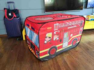 Children's Tent Bus Bus Public Fire Truck Police School Bus Ice Cream Shop Dessert House Game House Tourist Meal