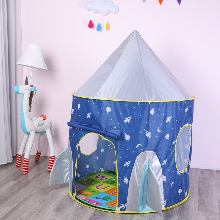 Детская палатка в помещении и на открытом воздухе юрта игра Space Capsule Tent Castle Game Три части игрушечная палатка через границу