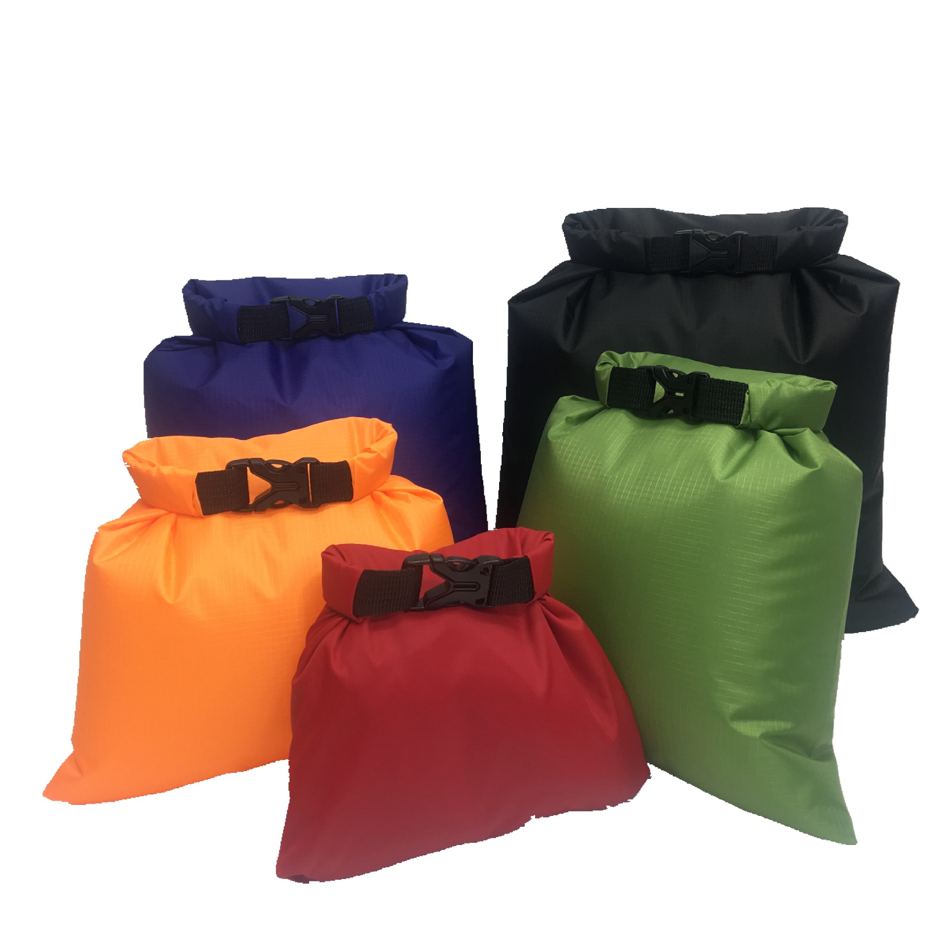 Multi-functional lightweight five-piece waterproof bag waterproof storage bag large, medium and small organizing bag in stock