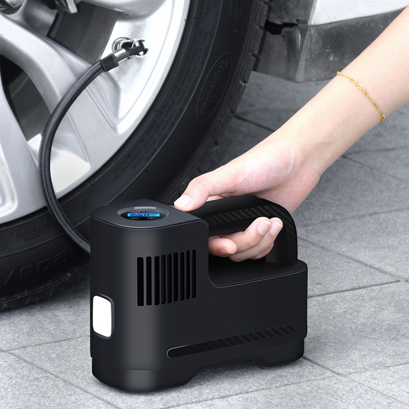車載空気入れポンプ携帯式空気入れポンプの大出力デジタル表示タイヤ空気入れ機知能無線電動空気入れポンプ|undefined