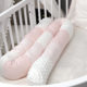 ins Internet Celebrity Long Stitching Children's Bed Wall Cross-border Baby's Bed Wall Removable and Washable Baby's Sleep Guardrail Bed