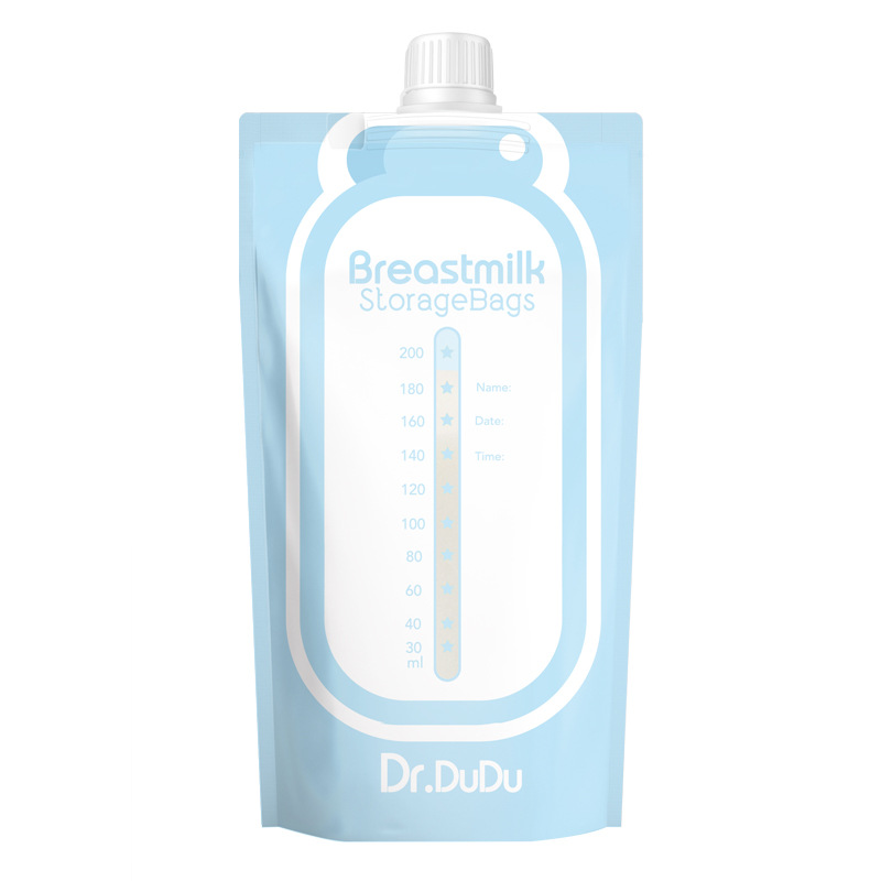 Spot U.S. Dr.DuDu 200ml direct connection breast pump breast milk preservation bag storage bag milk storage bag 30 Pack