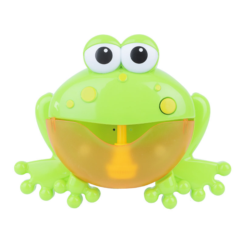 Shake Bubble Crab Toy Детская ванная комната Водные игры Музыка для купания Электрическая машина для выплевывания пузырей Краб Желтая утка
