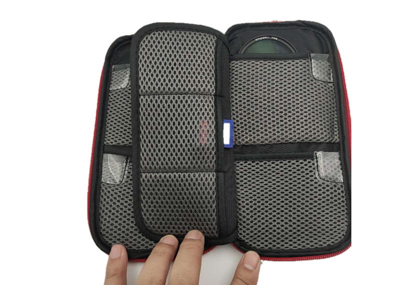 Multifunctional filter storage organizing bag folding portable packaging waterproof shockproof waterproof thickened filter cover three