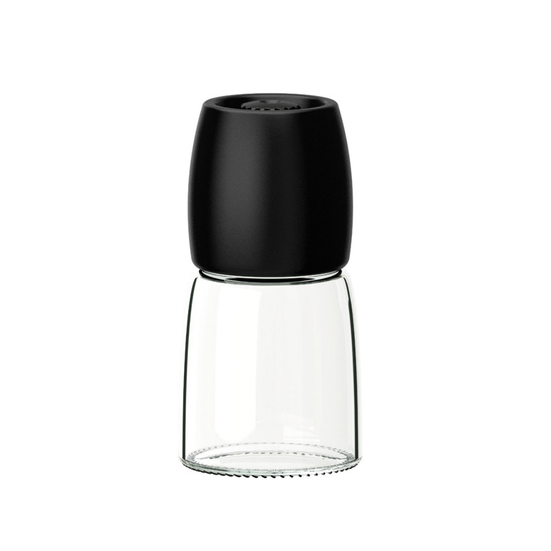 Glass Bottle grinder seasoning jar seasoning bottle black and white pepper pepper manual grinding kitchen supplies sea salt grinding