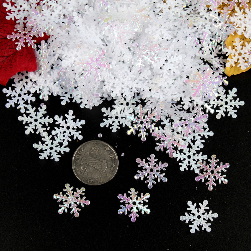 国境を越えたクリスマス装飾雪花片結婚式パーティーは紙くずdiy偽雪花クリスマス部品メーカーを投げる|undefined