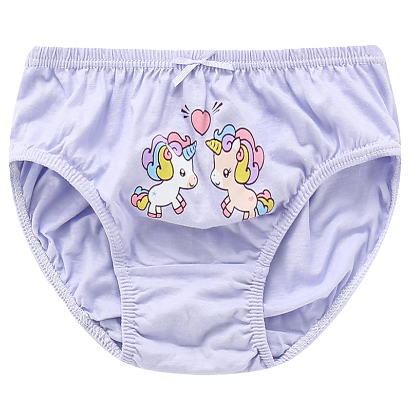 Factory Direct wholesale children's underwear Korean style girls' cotton briefs girls' baby cotton shorts without pp