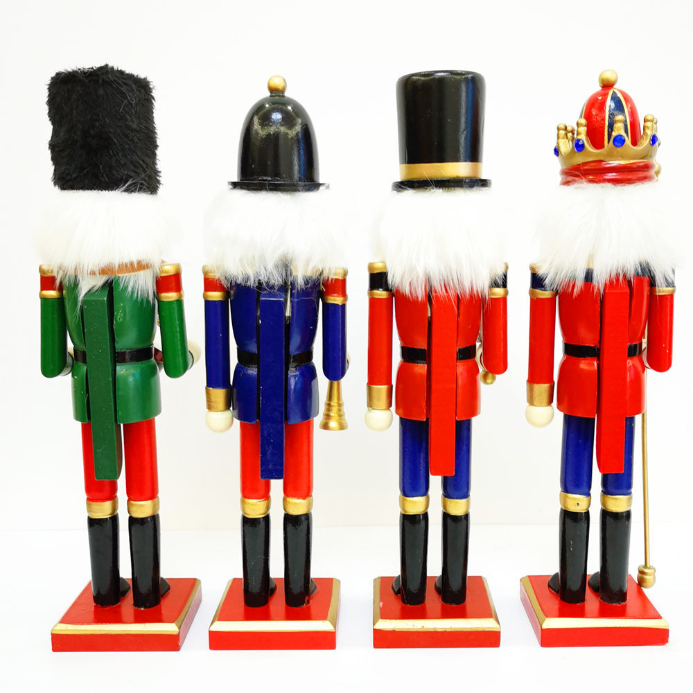Factory direct 30cm Nutcracker puppet soldier decoration creative decoration gift spot