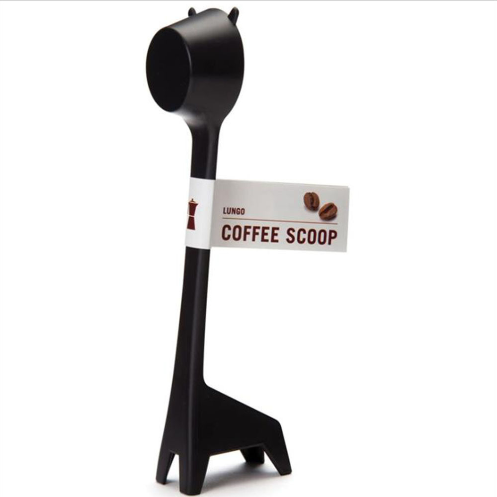 Cross-border creative cartoon giraffe shape coffee spoon cute coffee bean powder quantitative spoon measuring plastic small spoon