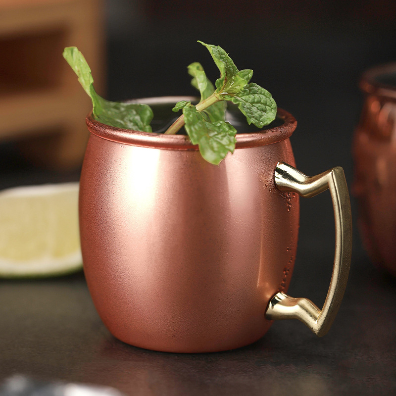 Mini Moscow Mule Mug Small Copper Mug shot Mug Stainless Steel Mug Cocktail Mug