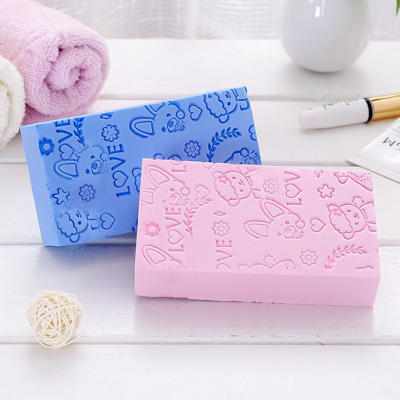 Rubbing Sponge Artifact Baby Strong Rubbing Ash Rubbing Mud Sponge Baby Bath Towel Ash Rubbing Artifact Bath Towel