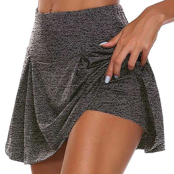2020 Amazon Explosion Basic Style Summer Women's Clothing Solid Color Two-Piece Illusion Base Leggings Shorts In Stock