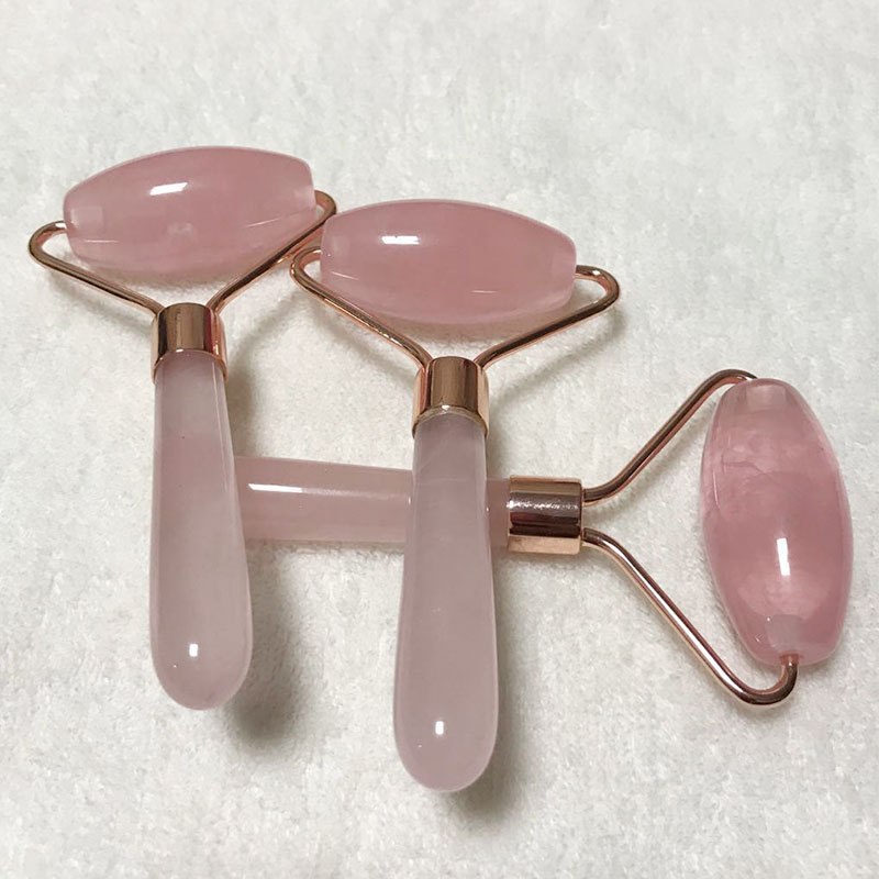 Resin Beeswax Single Push Roller Face Massager Waist Face Roller Home Neck Scraping Roller Wholesale