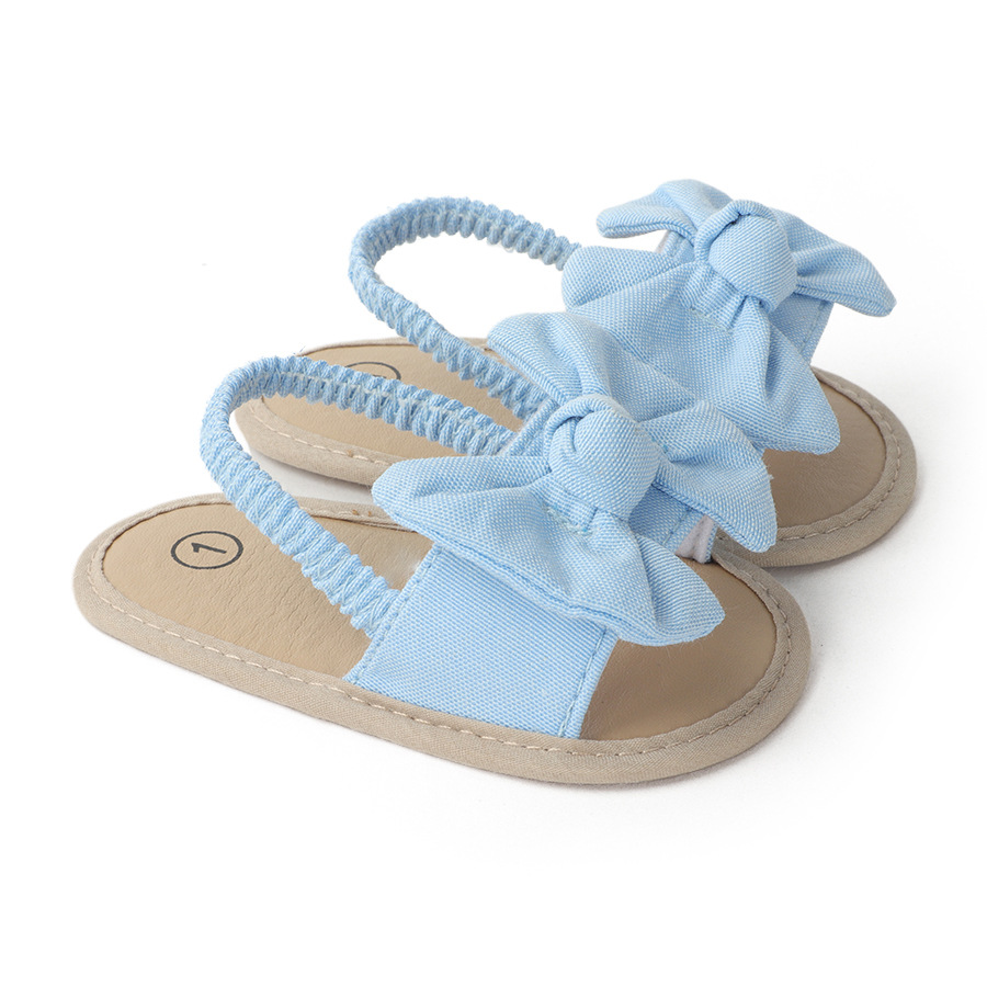 Foreign trade hot sale 0-1 year old baby summer fashion breathable sandals soft soled toddler shoes casual baby shoes baby shoes