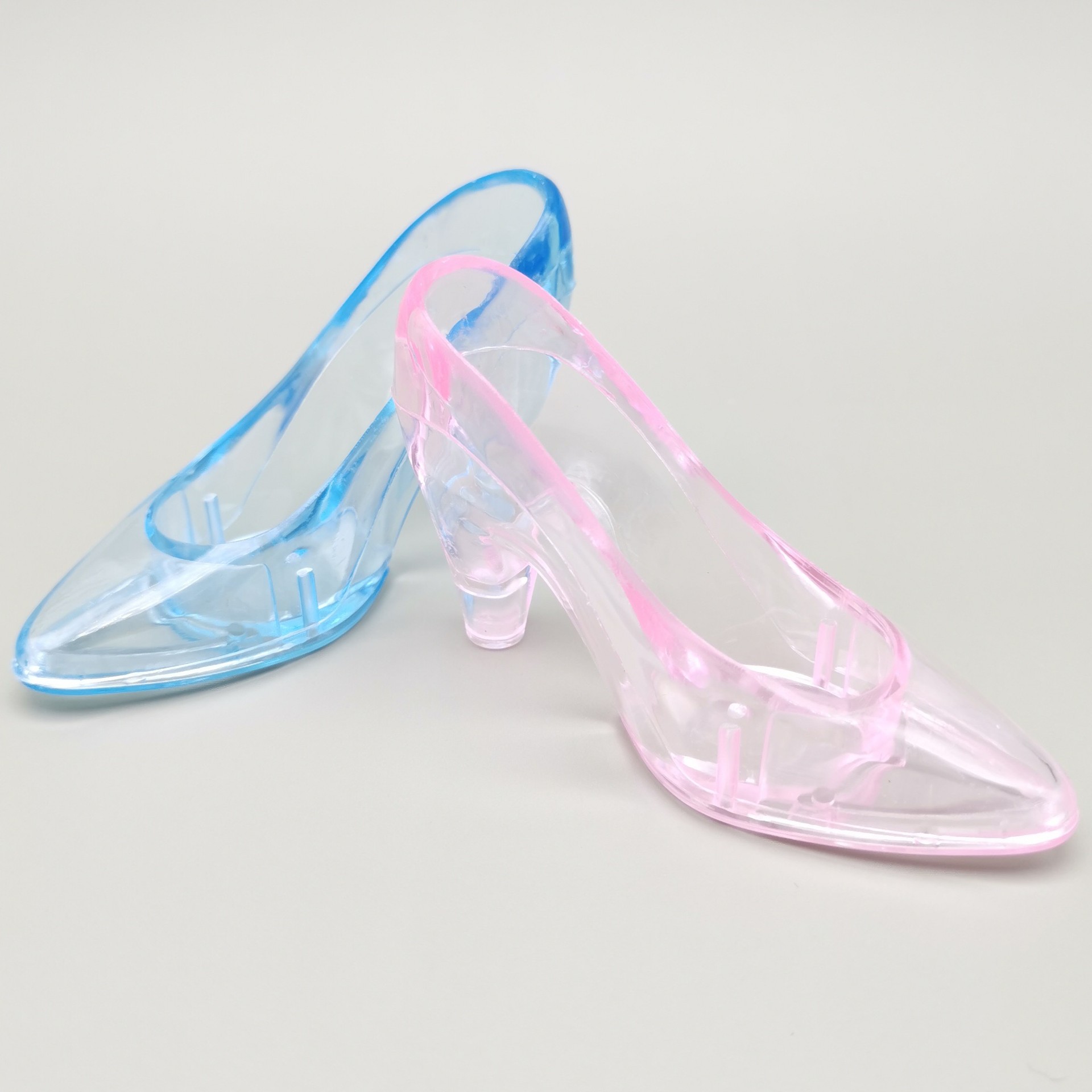 Cross-border supply of European-style creative crystal shoes high heels small fresh girl heart desktop decoration room decoration