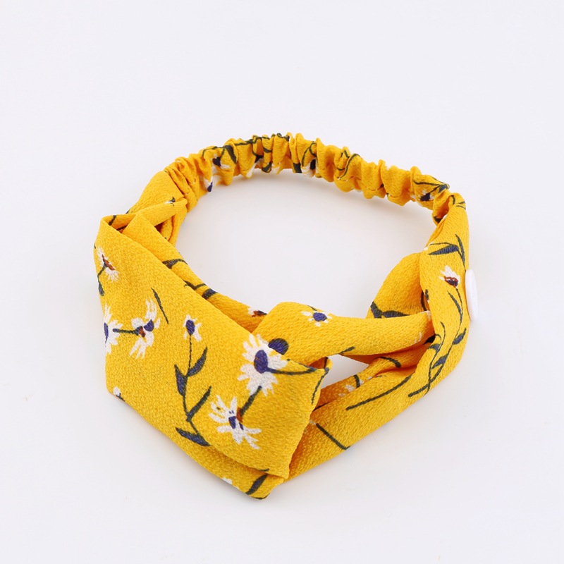 Cross-border e-commerce Europe and the United States ladies cross hair band wash sports sweat-proof headband Amazon supply hair band wholesale