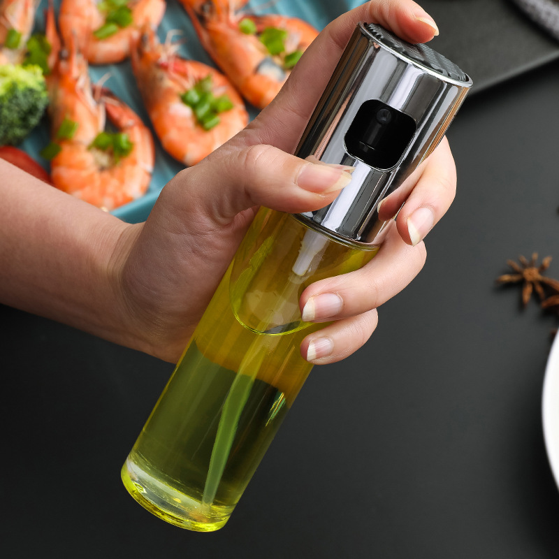 Factory wholesale spray bottle barbecue spray Pot Kitchen Daily seasoning bottle new ABS oil bottle