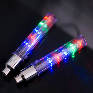 Bicycle 5LED wheel light switch Hot Wheel taillight bicycle valve light dead flying mountain bike air nozzle light Wholesale