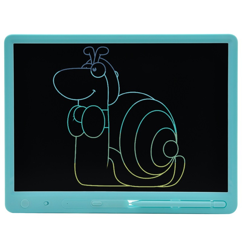 New color screen 15 inch LCD handwriting board LCD highlight color thick handwriting children's intelligent electronic graffiti blackboard