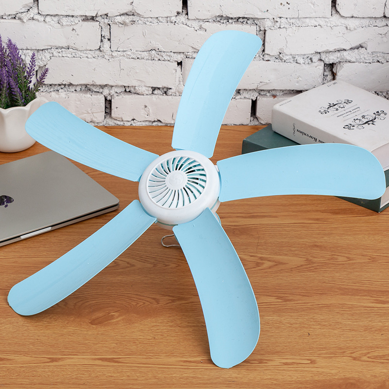 Taobao a generation of small fan student dormitory bedside small ceiling fan mosquito net fan small silent bed