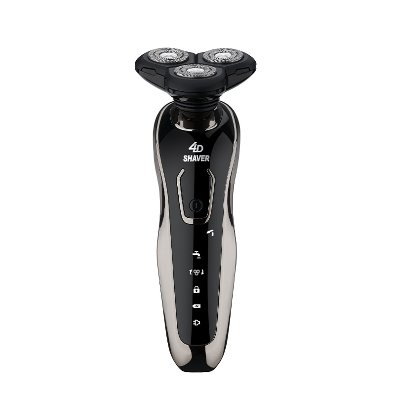 Like new electric shaver rechargeable razor full washing razor three-knife head razor wholesale delivery