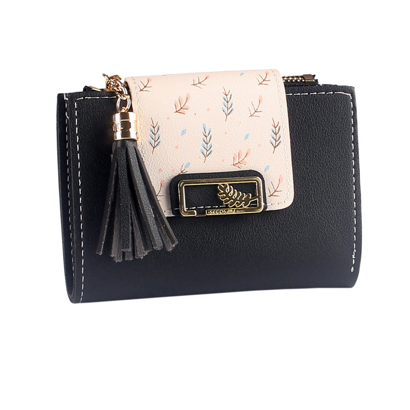 Women's Wallet Simple ins Cute Japanese Girl's Heart All-Match Small and Atmospheric Ultra-Thin Card Bag Wallet All-in-One Bag for Women
