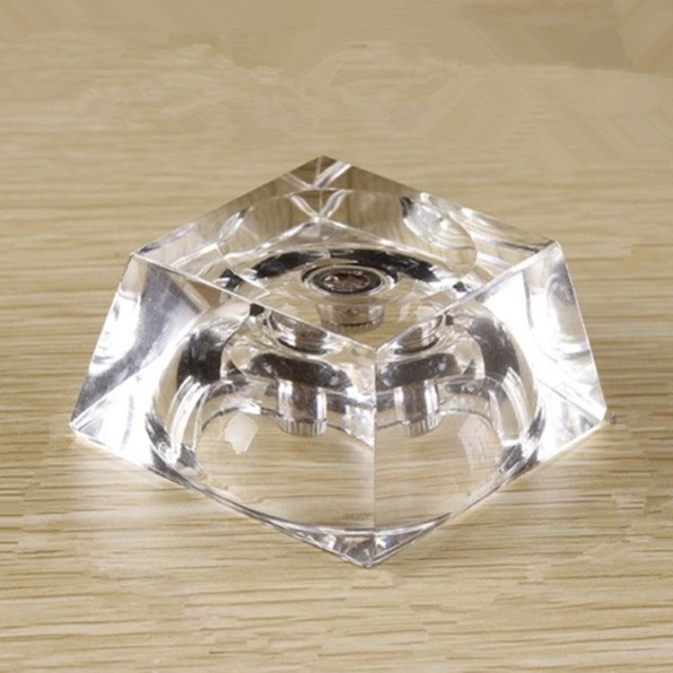 Crystal ball base ornaments spherical round chassis K9 crystal tray lettering crafts base factory direct sales
