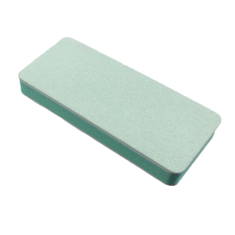 Factory direct green and white silver polishing plate polishing strip Wen play scraping porcelain paste weapon Bodhi Walnut