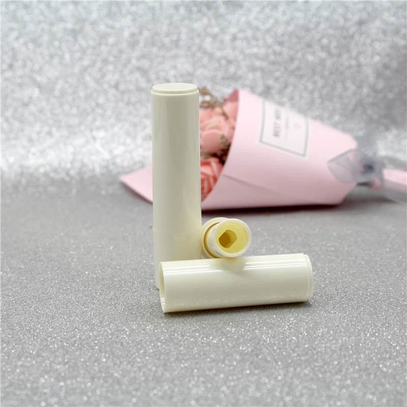 Spot wax tube lipstick tube oblique mouth 11.1mm empty tube DIY handmade lipstick manufacturers direct batch beige