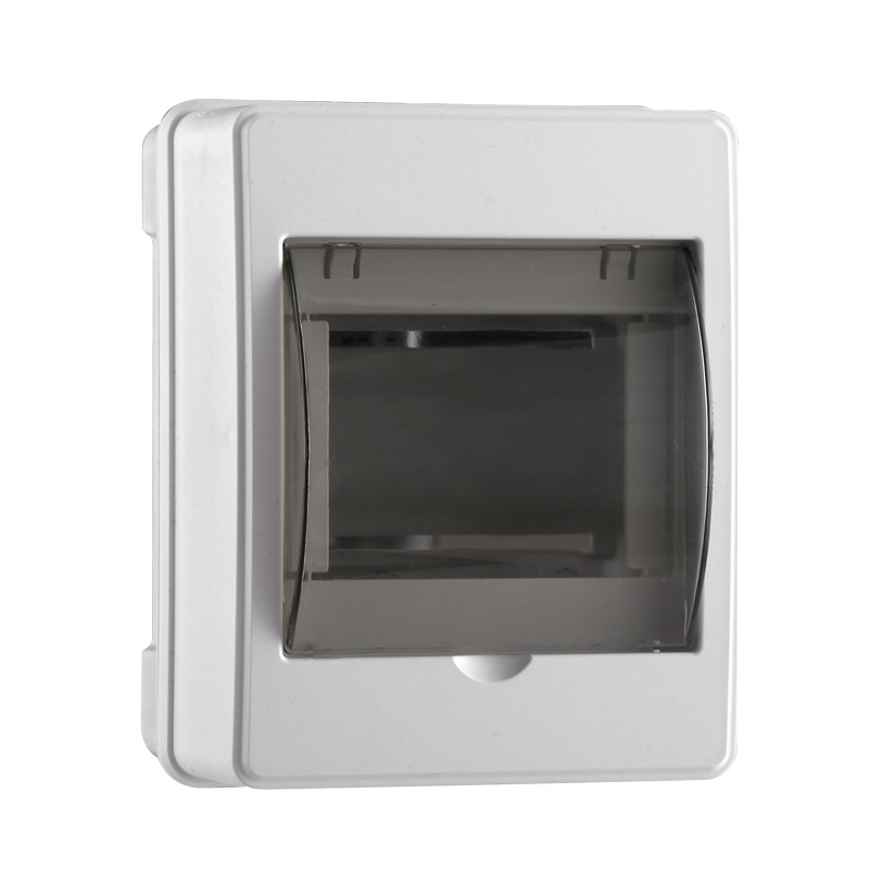Factory products on the new full plastic series 2-4 empty open protection box household open distribution box large supply