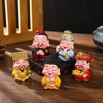 5 square fairy god of wealth decoration creative decorations porch TV cabinet shop opening housewarming gift