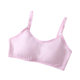 Girls' Bra Underwear Fixed Coaster Junior High School Developmental Students Wrapped Chest Girls' No Steel Ring Camisole Vest for Women
