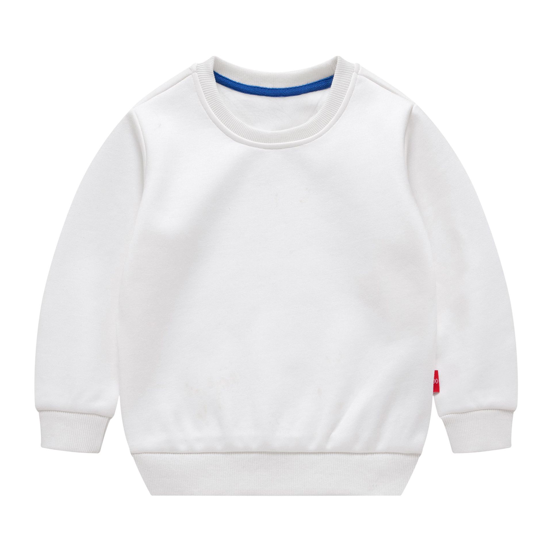 Children's Velvet Sweater Winter Boys' Velvet Sweater Integrated Silver Fox Velvet Warm Shirt Girls' Composite Children's Sweater