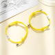 Milan rope Sun Moon yellow pair