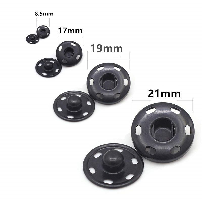 Cross-border multi-specification child-mother snap buckle hidden buckle clothing accessories 8.5/12/15/17/19/21