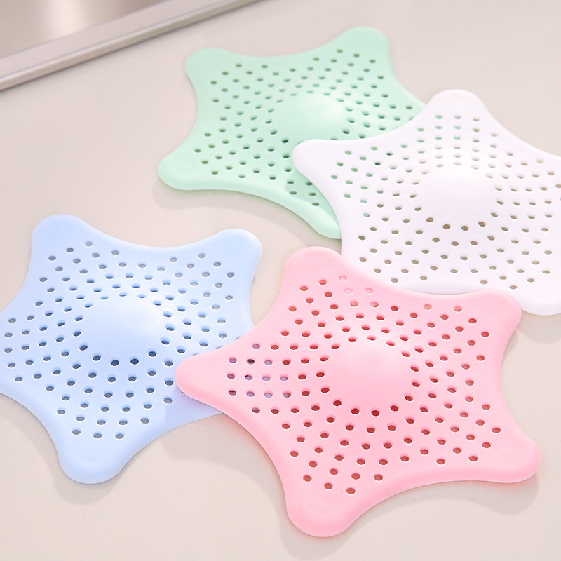 Creative Japanese-style kitchen candy-colored pool plastic sink filter sink toilet hair filter floor drain