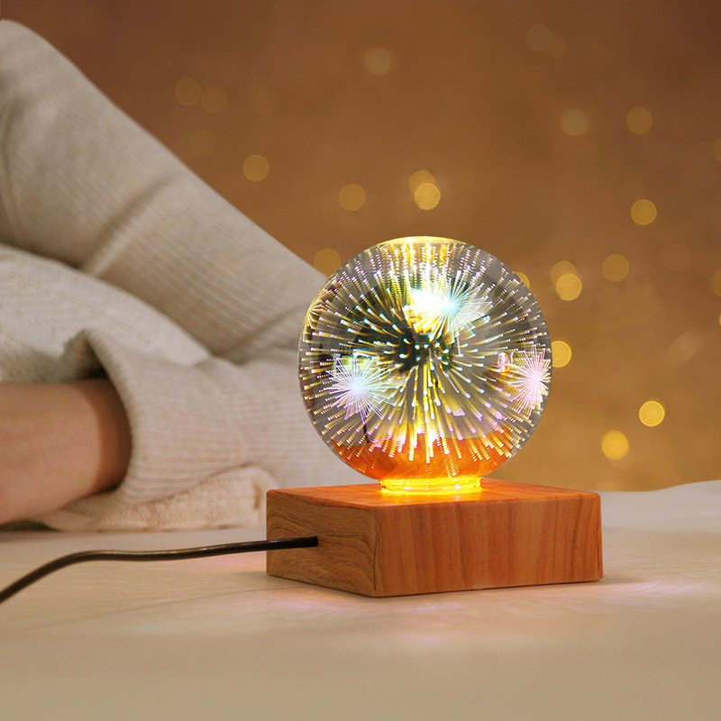 Factory direct creative romantic star light LED night light bedroom bedside USB plug-in dream sleep atmosphere light