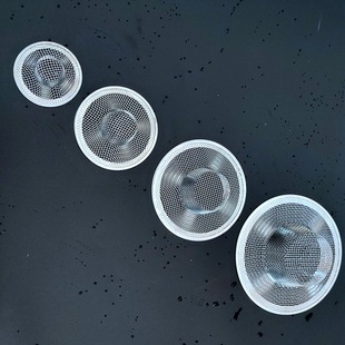 Factory direct stainless steel kitchen sink filter bathroom balcony drain anti-blocking straw hat floor drain net