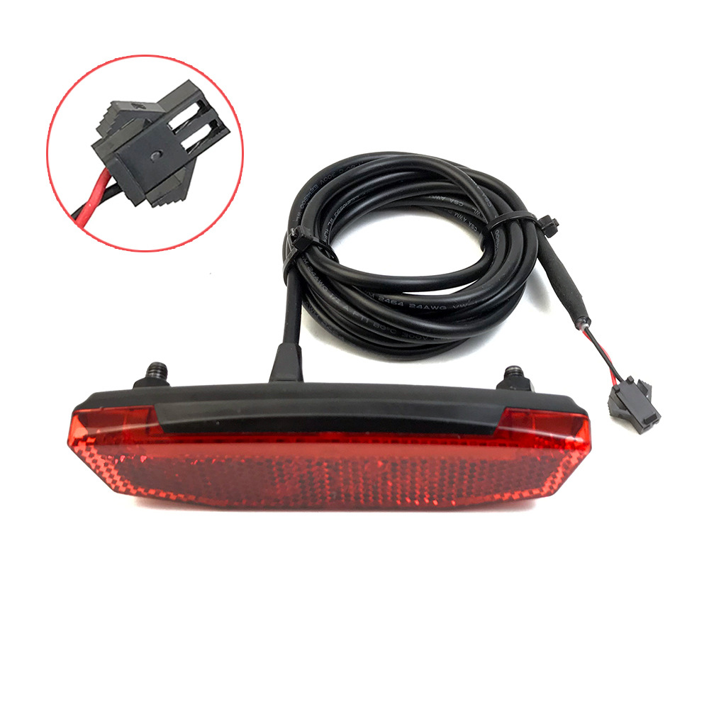 Electric bicycle 6V-60V taillight night riding LED warning light night riding equipment/SM connector
