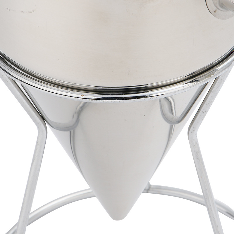 Stainless Steel Tapered Funnel Octopus Small Meatball Funnel Controllable Batter Funnel Metering Funnel