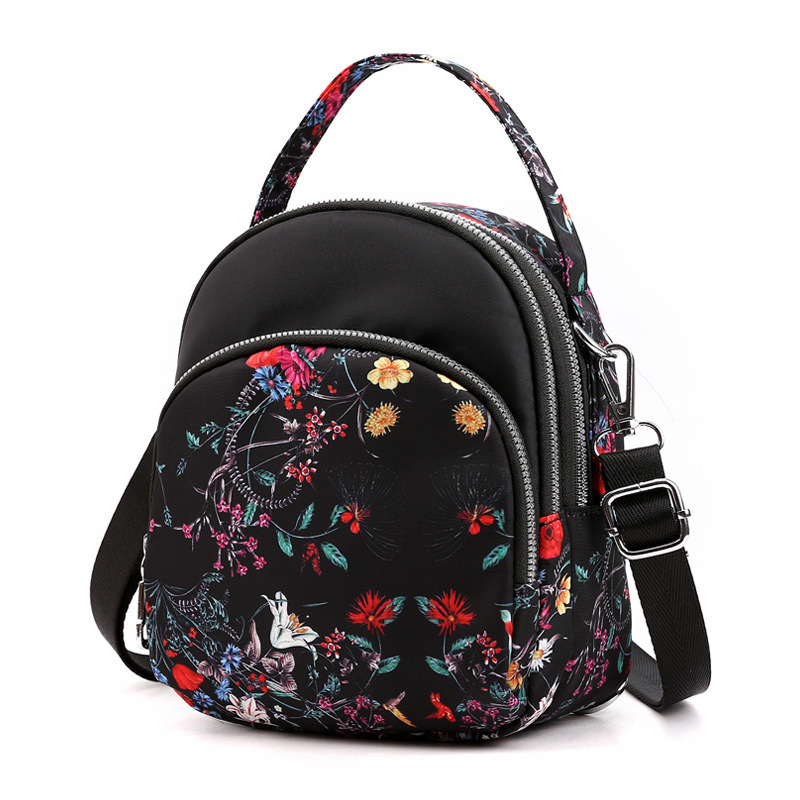 Jielangshi 2022 new handbag nylon shoulder bag Oxford cloth backpack multi-purpose bag Support Delivery